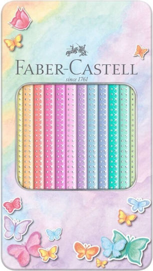 Faber-Castell Sparkle Pastel Ξυλομπογιές Σετ 12 χρώματα