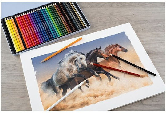 Set de creioane colorate metalice 36 bucăți N514836 Eberhard Faber 4087205148368