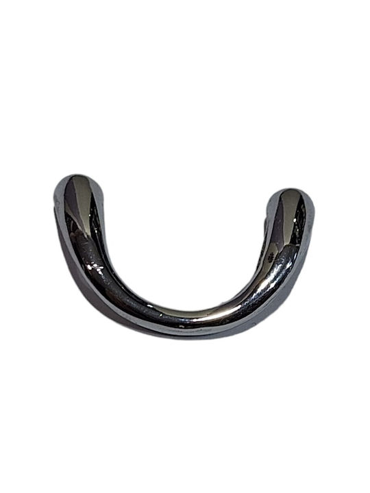 Mâner de Mobilier Italian Eureka 0477-032-ino1 Culoare Full Face Crom Lucios Dimensiune 3,2cm