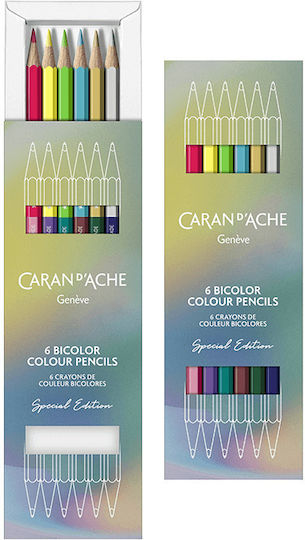 Caran D'ache Set de creioane colorate 6buc Pachet de 1 ambalaje
