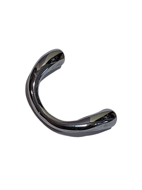 Mâner de Mobilier Italian Eureka 0477-032-ino1 Culoare Full Face Crom Lucios Dimensiune 3,2cm