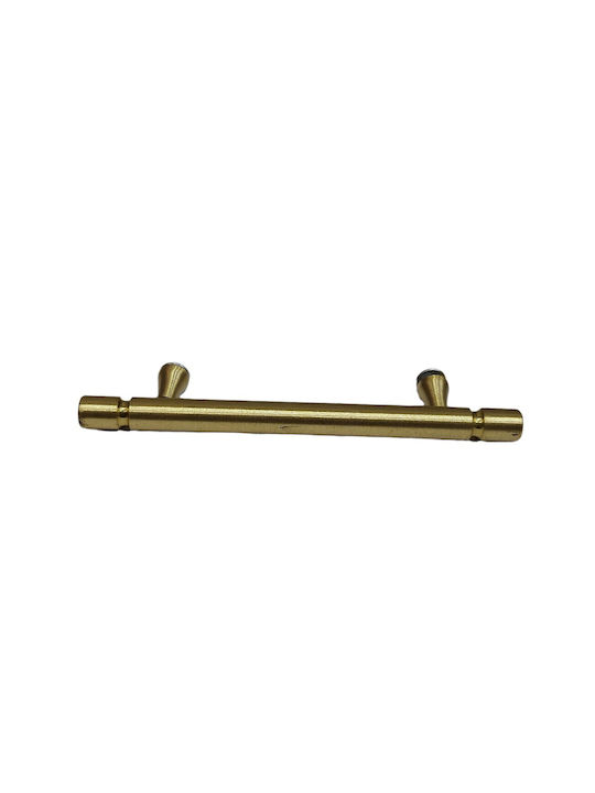 Handmade Brass Furniture Handle Omp Porro 11100-083-may Gold-Matte Diameter 8.3cm