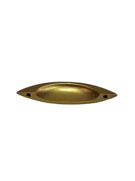 Mânere pentru mobilier Euro-fer 0003-20a1 Diametru 3,2cm Auriu-mat