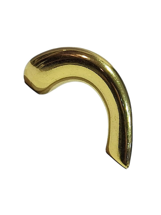 Italian Furniture Handle Eureka 0475-032 Gold 3.2cm Glossy