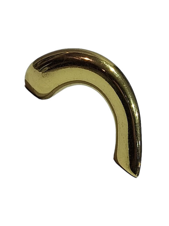 Italian Furniture Handle Eureka 0475-032 Gold 3.2cm Glossy