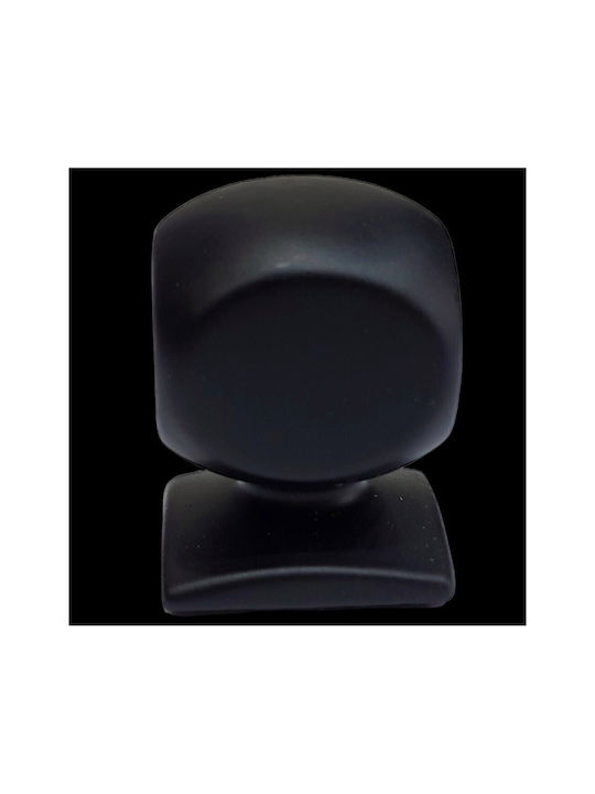 Italian Brass Furniture Knob Omp Porro 11419-000-20a1 Matte Black Diameter 22