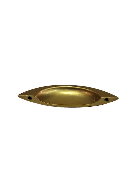 Mânere Pentru Mobilier Euro-fer 0003-20a2 Diametru 6,4cm Auriu-mat