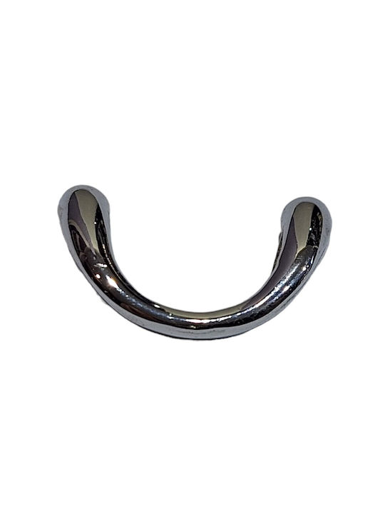 Mâner de Mobilier Italian Eureka 0477-032-ino1 Culoare Full Face Crom Lucios Dimensiune 3,2cm