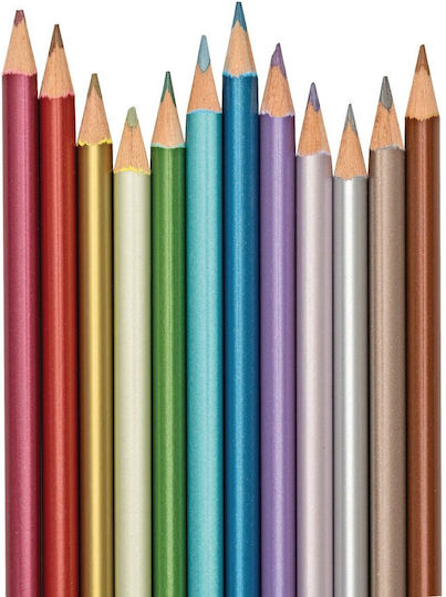 Ooly Modern Metallics Colored Ξυλομπογιές Σετ 12 χρώματα