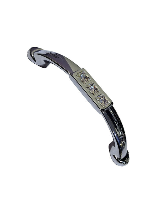 Italian Handle Swarovski Euro-fer 0129-096-swi1 Diameter 9.6cm