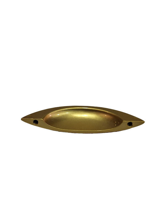 Mânere Pentru Mobilier Euro-fer 0003-20a2 Diametru 6,4cm Auriu-mat