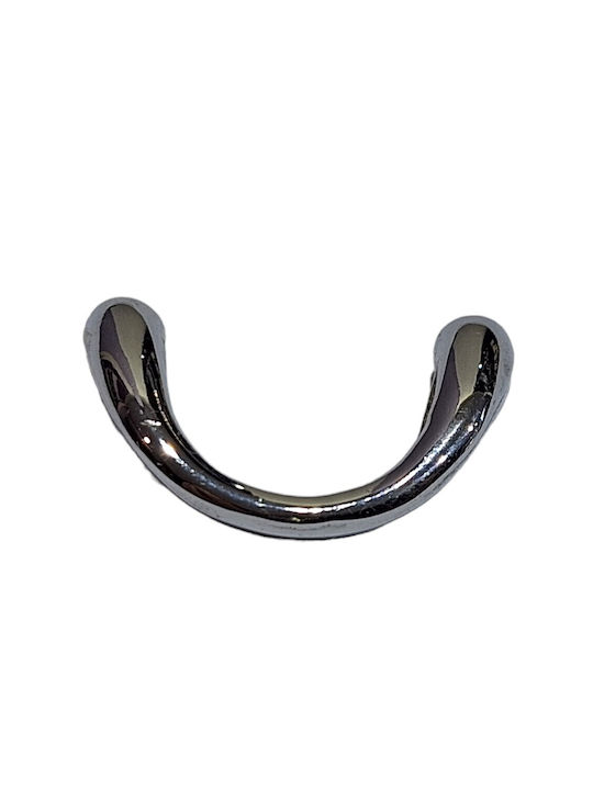 Mâner de Mobilier Italian Eureka 0477-032-ino1 Culoare Full Face Crom Lucios Dimensiune 3,2cm
