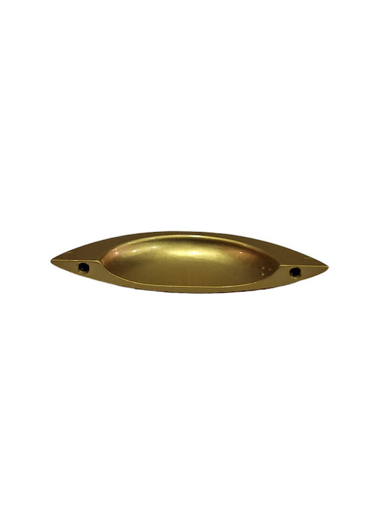 Mânere Pentru Mobilier Euro-fer 0003-20a2 Diametru 6,4cm Auriu-mat