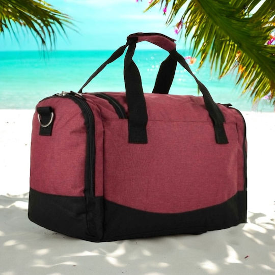 Diplomat Sack Voyage 18lt Burgundy Fabric L40xW20xH25cm