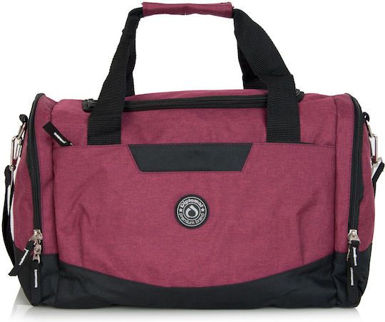 Diplomat Sack Voyage 18lt Burgundy Fabric L40xW20xH25cm