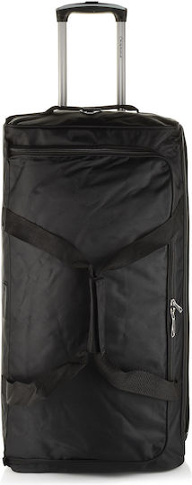 Diplomat Atlanta Sack Voyage 89lt Black with Wheels Fabric L72xW32xH34cm