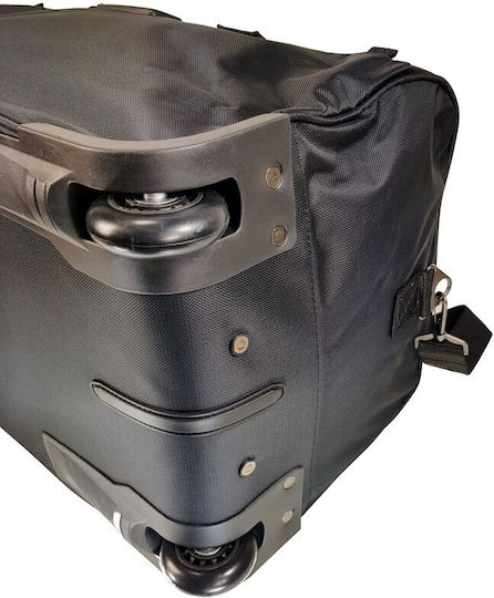Diplomat Atlanta Sack Voyage 89lt Black with Wheels Fabric L72xW32xH34cm