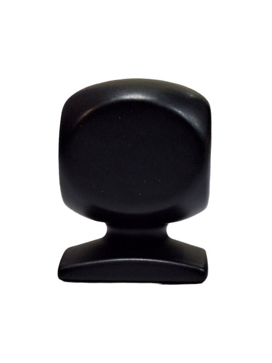 Italian Brass Furniture Knob Omp Porro 11418-000-20a1 Matte Black Diameter 25