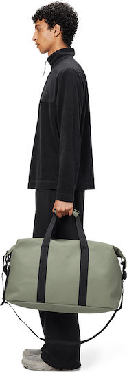 Rains Hilo Weekend Bag Sack Voyage 37lt Green made of Artificial Leather L52xW26xH27cm