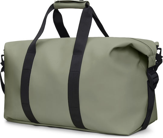 Rains Hilo Weekend Bag Sack Voyage 37lt Green made of Artificial Leather L52xW26xH27cm