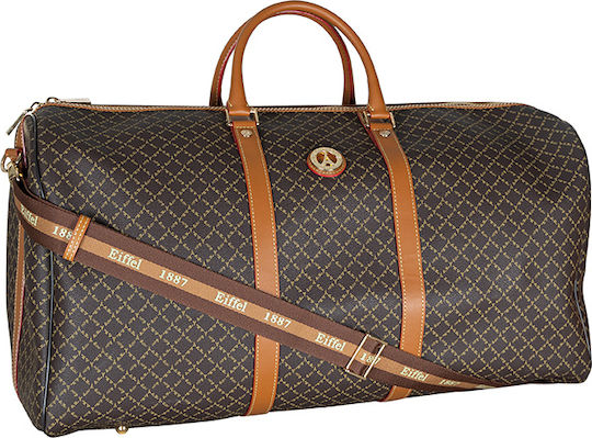 La tour Eiffel Sack Voyage Brown Fabric L56xW26xH31.5cm