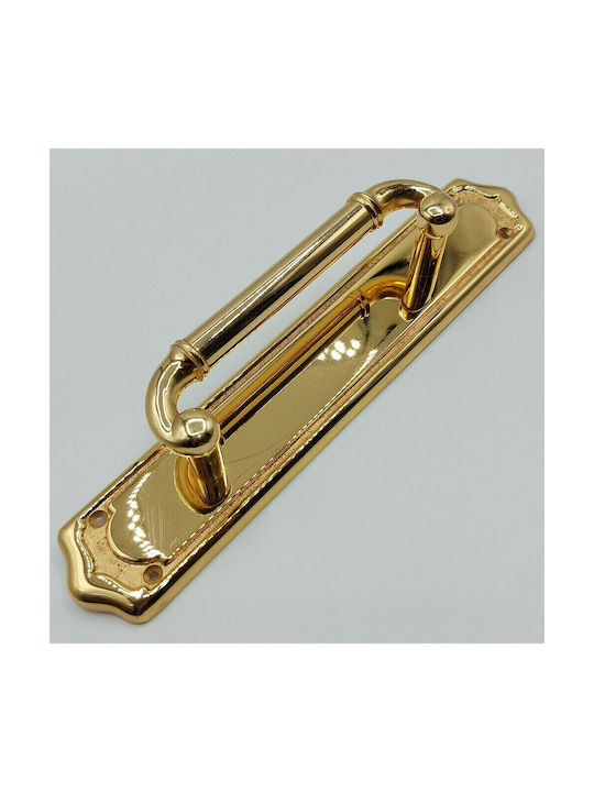 Ισπανische Messing Türgriff Mestre 4932-24k Gold 24k Maße 289×55×51mm