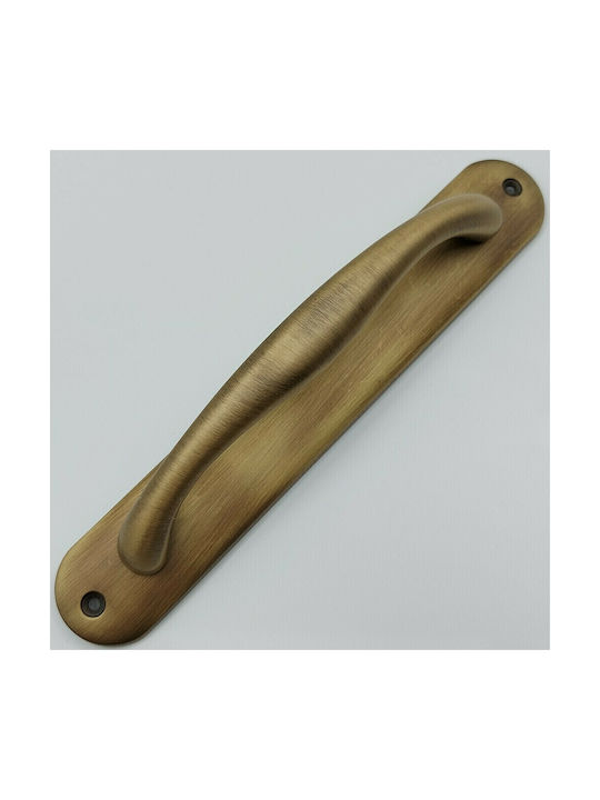 Spanferkel Bronze Außentürgriff Coba 4929-brz1 Bronze Abmessungen 244×41×50 Mm