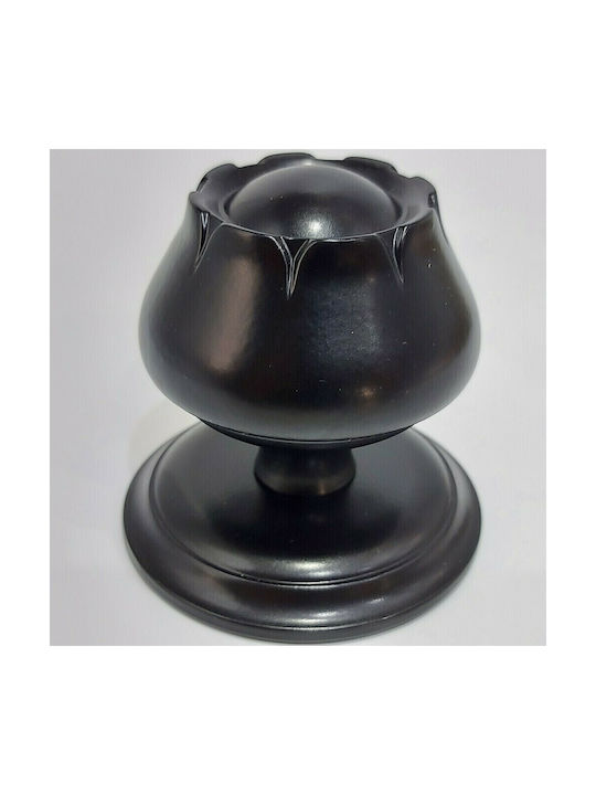 Spanish Brass Front Door Knob Mein 9274-may Black Matte Dimensions 83×83×80 Mm