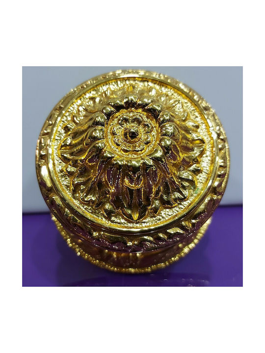 Spanischer Messing-Knopf Für Vordertür Coba 4876-oro2 Gold 24k Maße 70×70×65 Mm