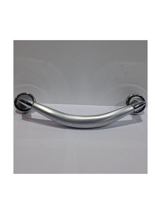 Italienische Messing Türgriff Fba 0454-2600-10c21 Chrom-Chrom Glänzend Maße 26,0cm