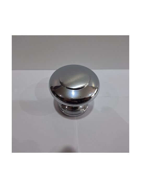 Regutti 4889-000-ινο Italian Brass Front Door Knob Dual Color Dimensions 72 × 72 × 75 Mm