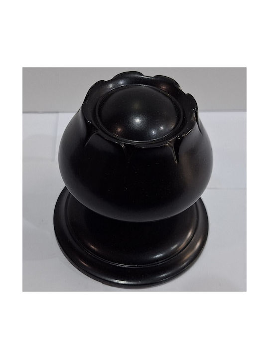 Spanish Brass Front Door Knob Mein 9274-may Black Matte Dimensions 83×83×80 Mm