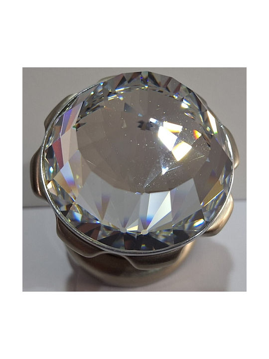 Spanish Brass Knob Mestre 4882-swa1 Swarovski Crystal