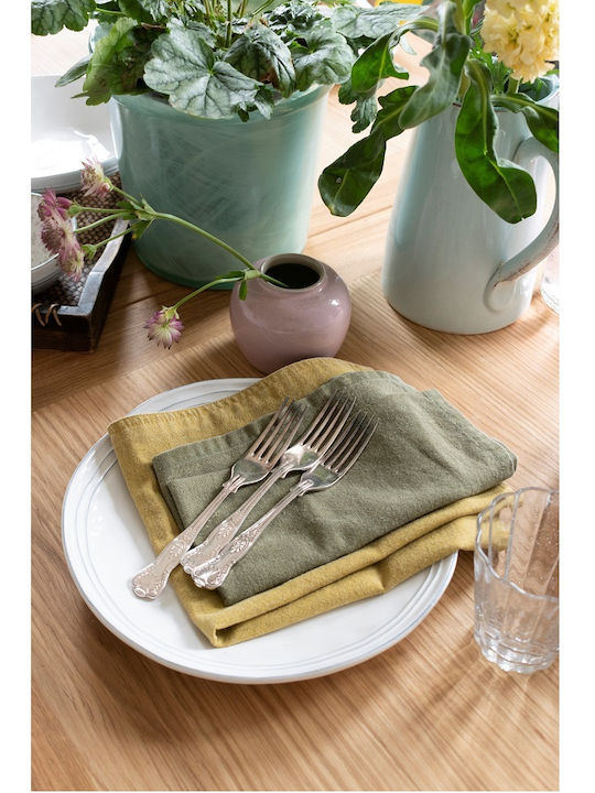 Laura Ashley Artisan Чиния Плитко от Порцелан Бял с Диаметър 26см