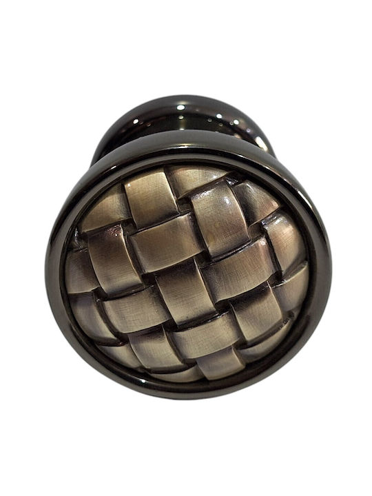 Salice Paolo Ръкохватка Предна врата HEMATITE-AGED SILVER