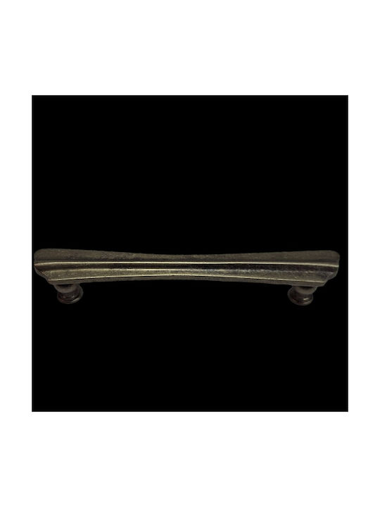 Spanish Brass Front Door Handle Mestre 9271-200-arg1 Aged Silver Size 20.0cm