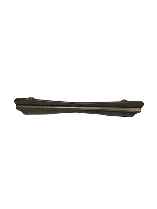 Spanish Brass Front Door Handle Mestre 9271-200-arg1 Aged Silver Size 20.0cm