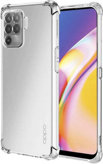 Umschlag Rückseite Silikon Transparent (Oppo A94)