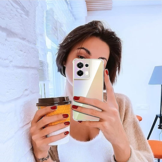 Back Cover Silicon Transparent (Oppo Reno8)