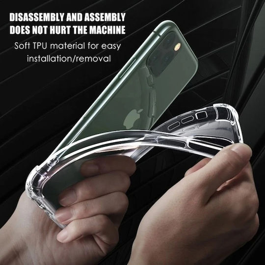 Umschlag Rückseite Silikon Transparent (Oppo A94)