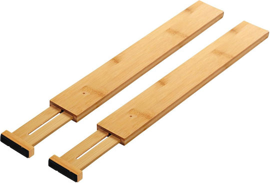 Kesper Schubladenteiler-Set 2-teilig Bambus 45,5/55,2x1,5x6cm Kesper Schubladenteiler-Set 2-teilig Bambus 45,5/55,2x1,5x6cm