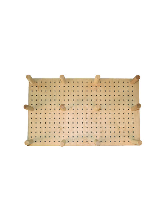 Eurofit Raft Pentru Dulap Din Lemn 92x48.2x1.5cm Maro