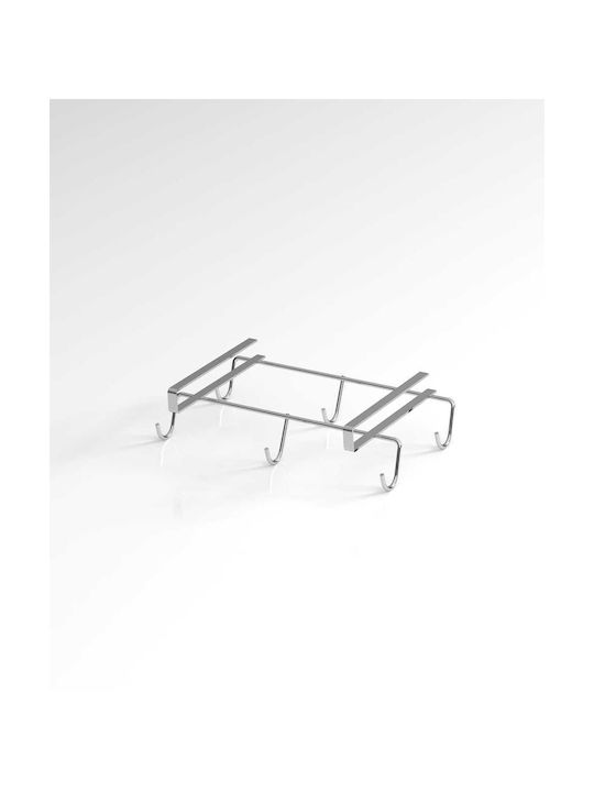 Viosarp Metallischer Becherständer 16x26x7cm Silber