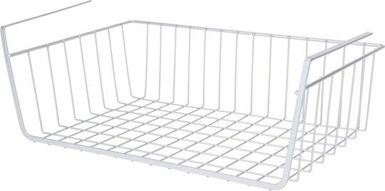 Pendant Metal Shelf 40x25.5x14.3cm Silver