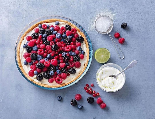 Pyrex Φόρμα Ζαχαροπλαστικής για Τάρτα Γυάλινη 24x24εκ.