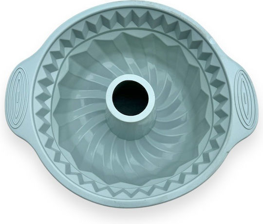 TnS Silicone Cake Baking Pan Bay Leaf Mint 28.5x24x10cm