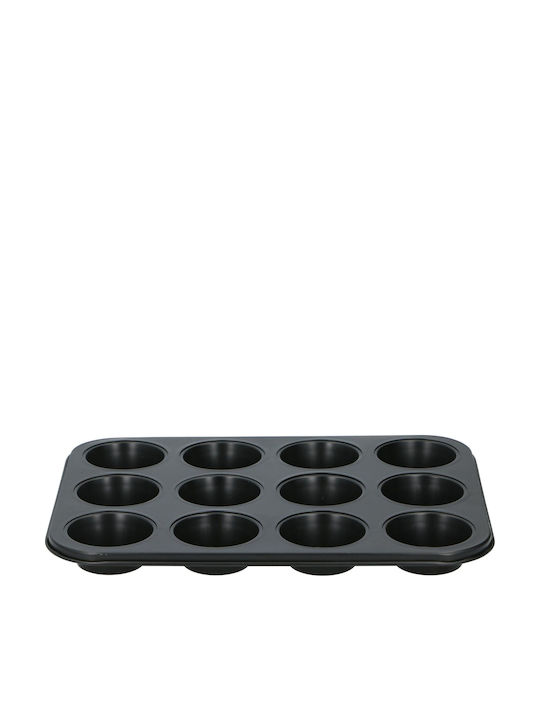 Alpina Appliances Φόρμα Ζαχαροπλαστικής για Cupcakes/Muffins 12 Θέσεων 35x26.5x3εκ.