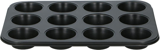 Alpina Appliances Formă de Patiserie pentru Cupcakes/Muffins 12 Locuri 35x26.5x3buc 1buc