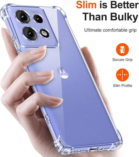 Back Cover Silicone Transparent (Motorola Edge 50)