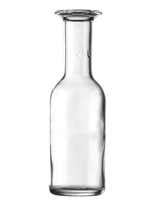 Uniglass Olympus Γυάλινη Καράφα Σερβιρίσματος Κρασιού 19.5εκ. Διάφανη 250ml 6τμχ